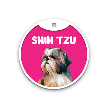 Customized Dog Id Tag - Shih-Tzu